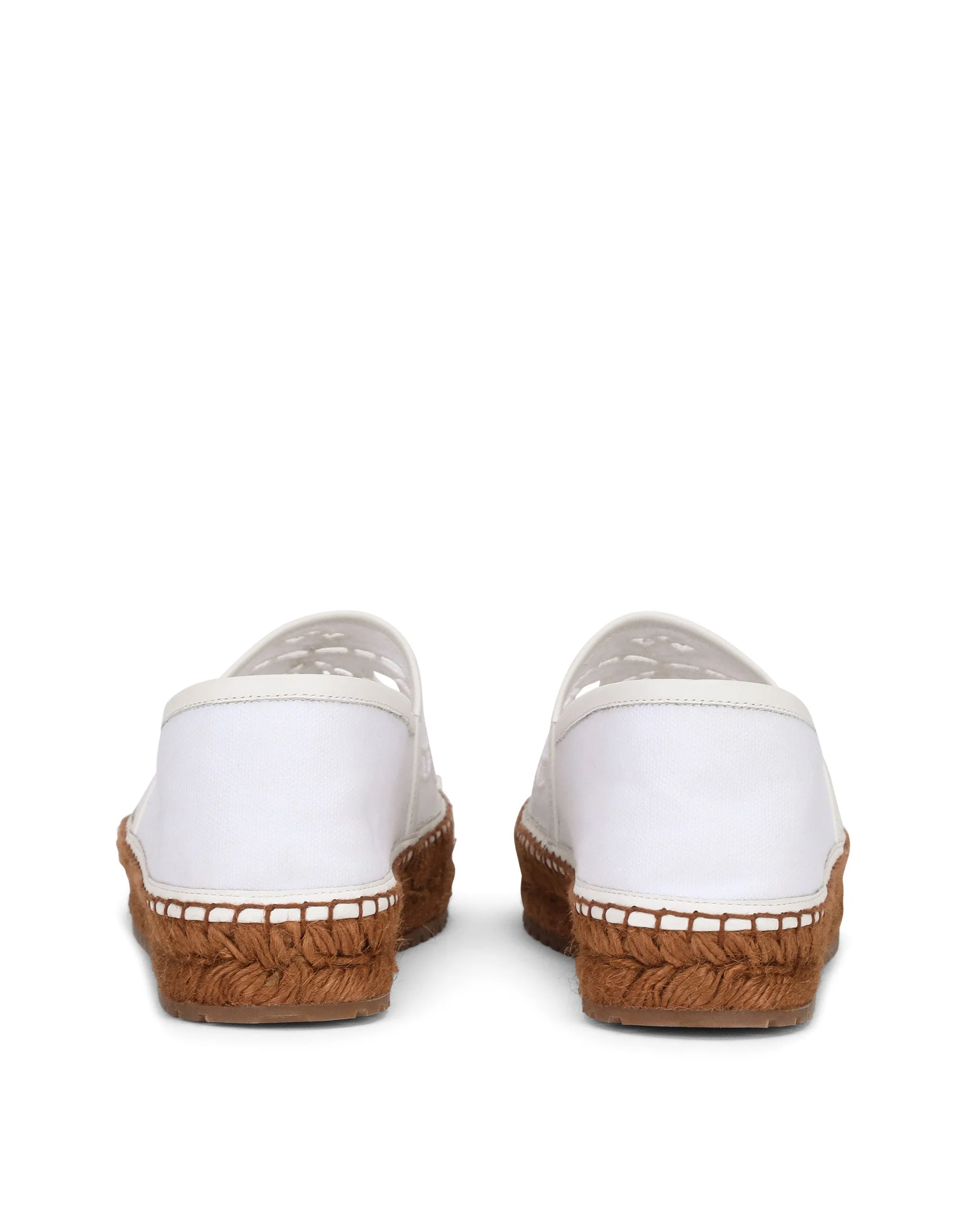 Embroidered canvas espadrilles