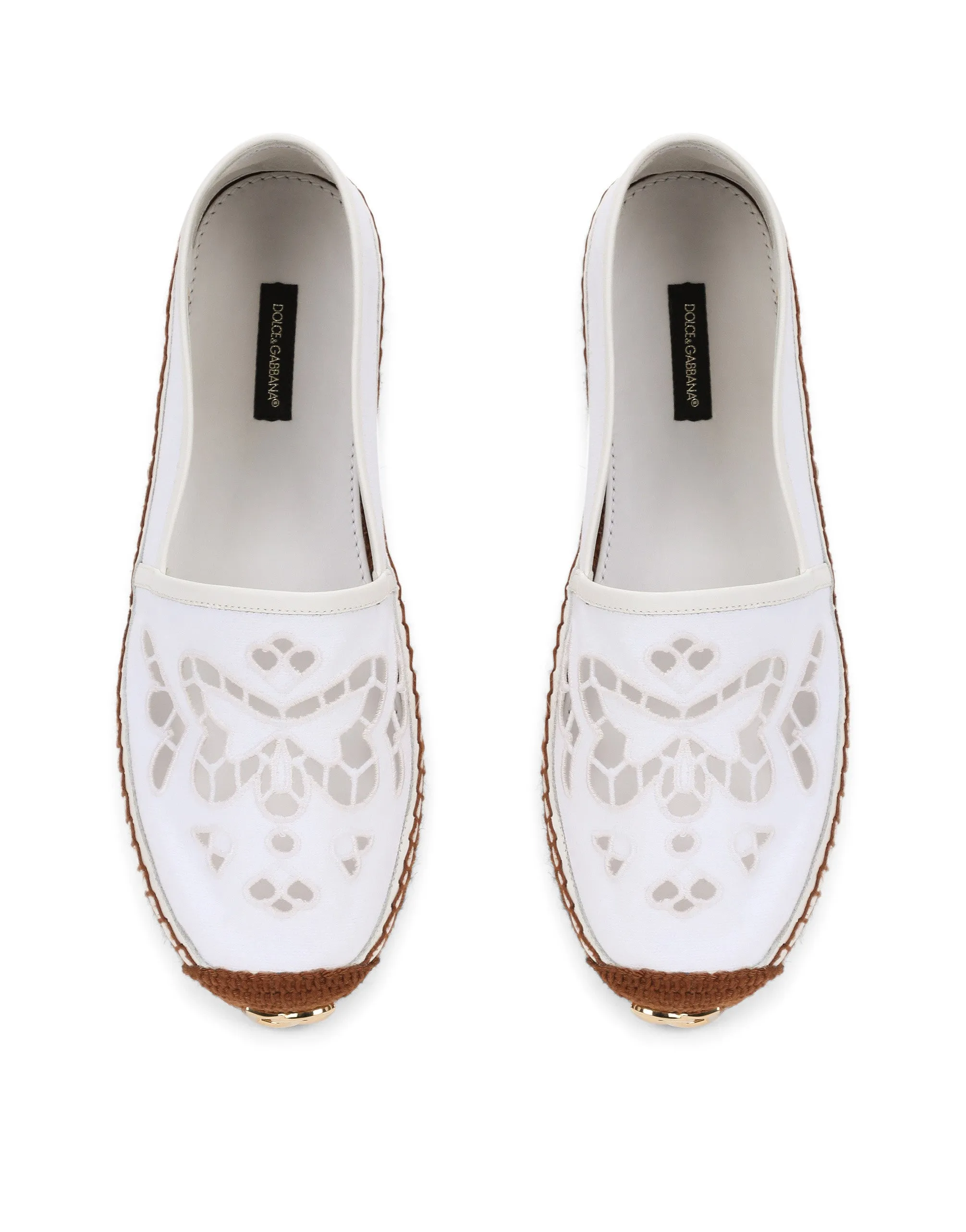 Embroidered canvas espadrilles