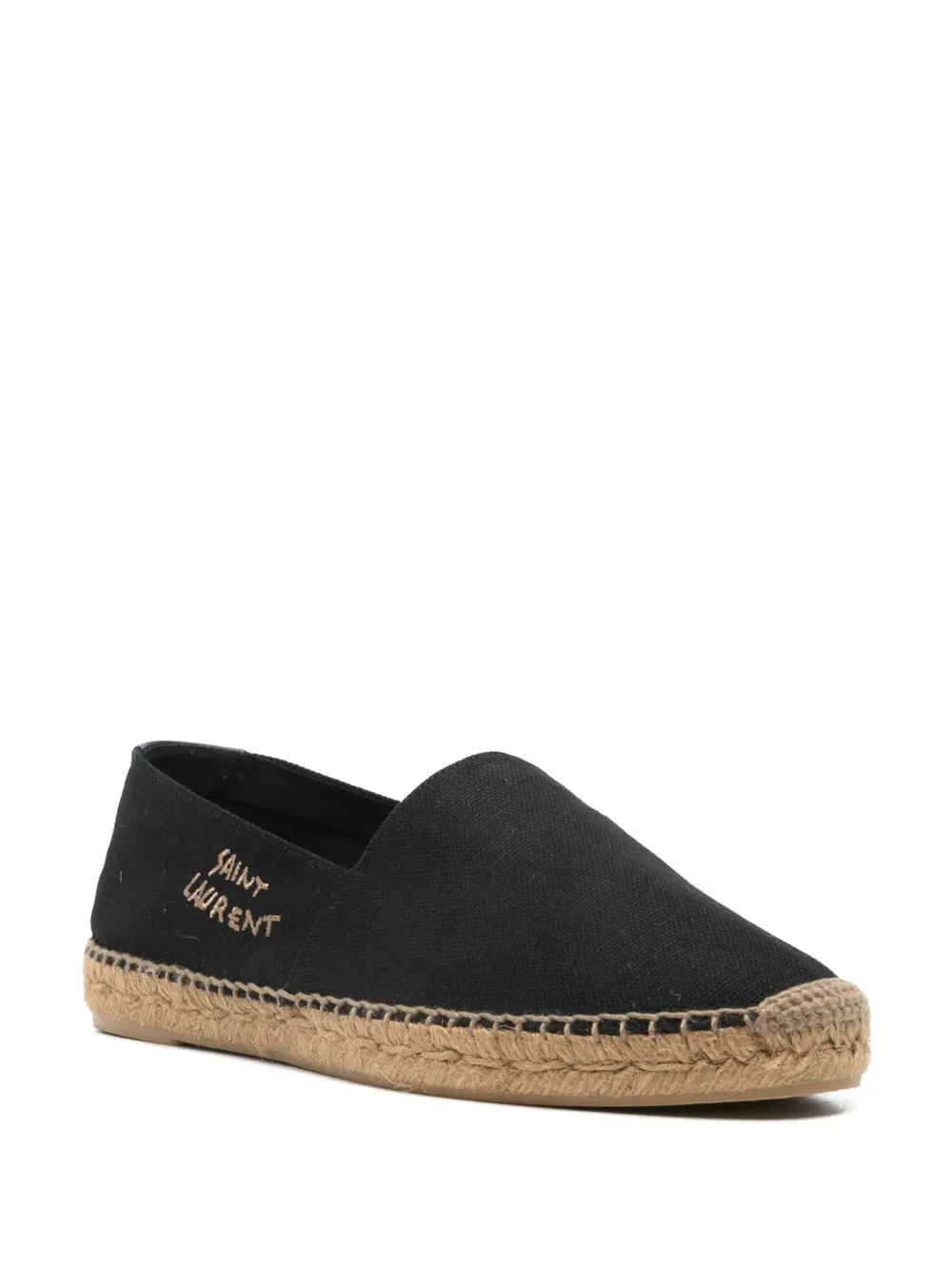 Embroidered Cotton Espadrilles