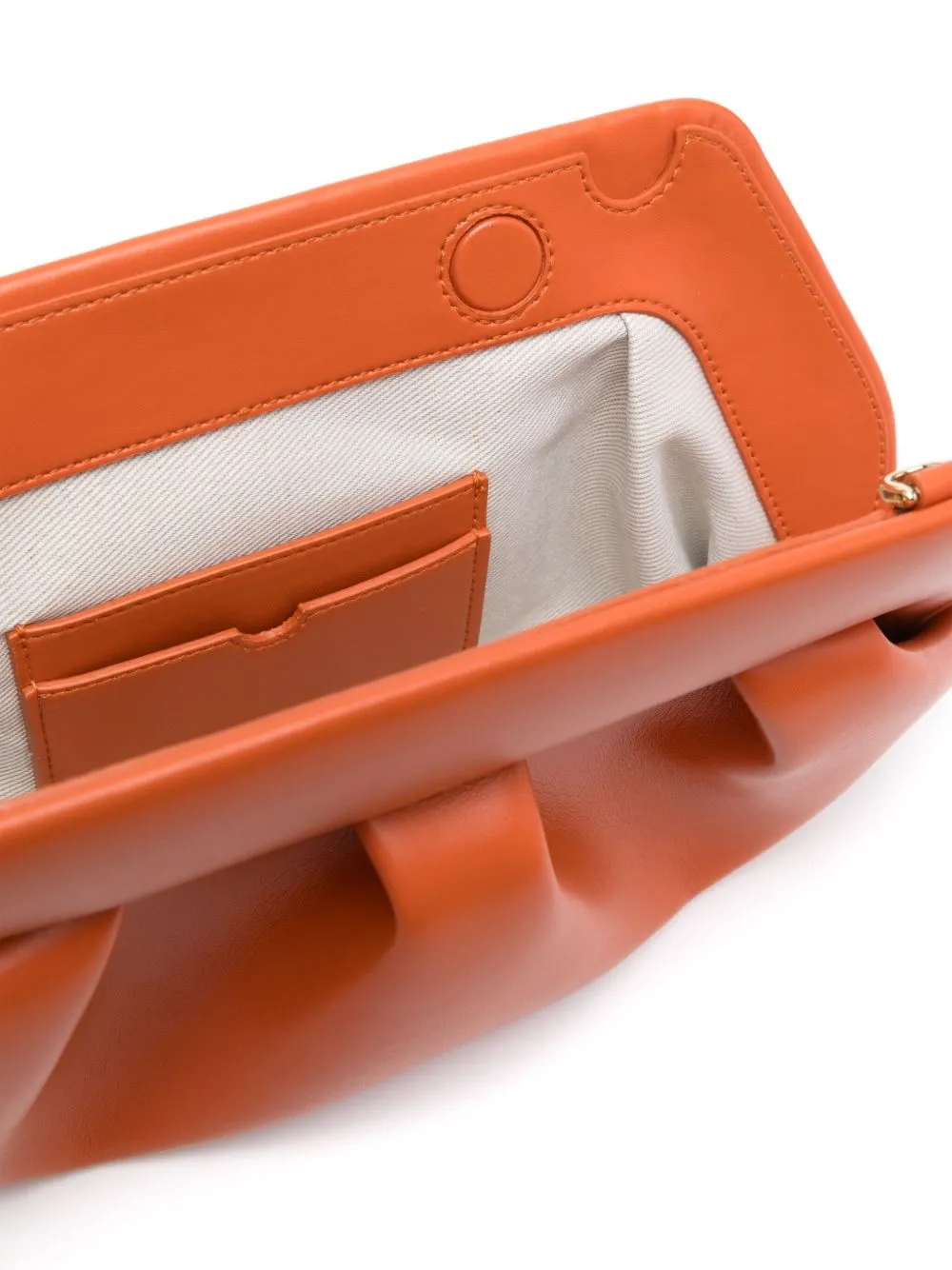 Emera vegan leather clutch