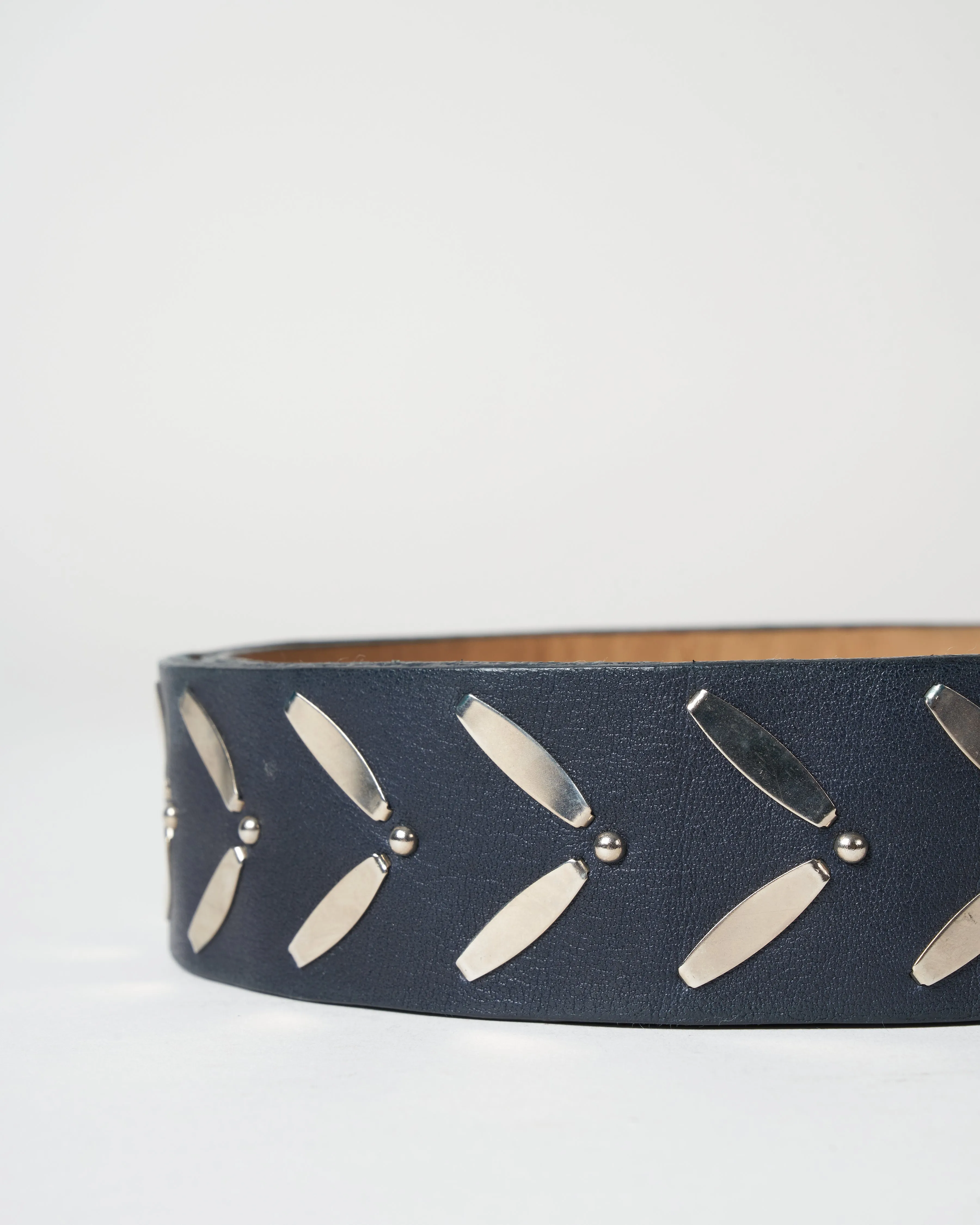 ennio 1.5 belt - navy anniv
