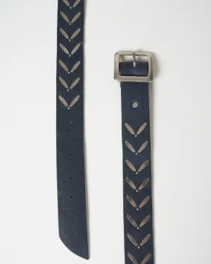 ennio 1.5 belt - navy anniv