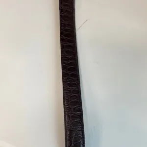Enro Alligator Brown Leather Belt