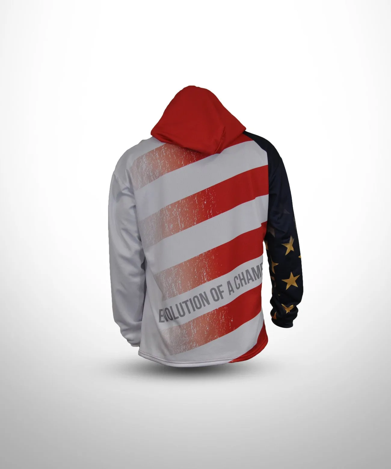 Evo9x STARS & STRIPES Full Dye Sublimated Draw String Hoodie