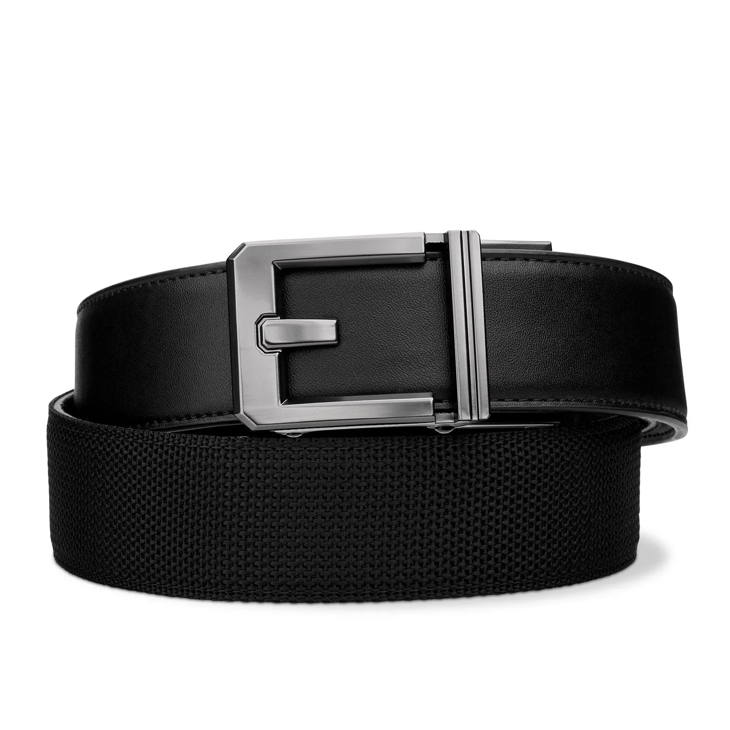 EXECUTIVE PROTECTION BLACK TACTICAL HYBRID BELT 1.5": COMPLETE KIT