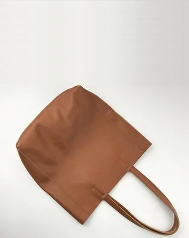 Fashion Womens Bronze Silver Leather Vertical Tote Bags Bronze Silver Shoulder Tote Bags Bronze Silver Handbags Tote For Women