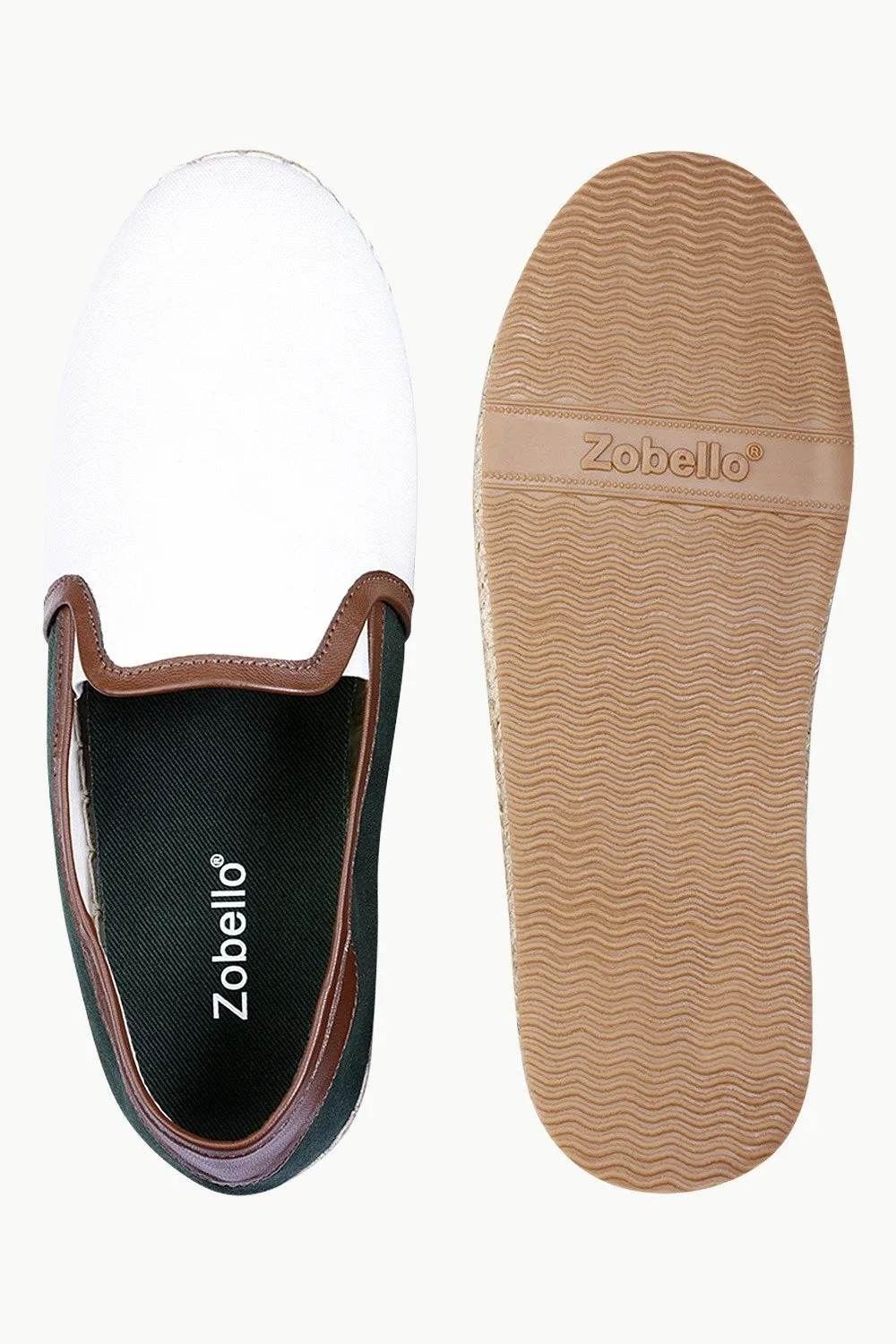 Faux Leather Detailed Espadrilles