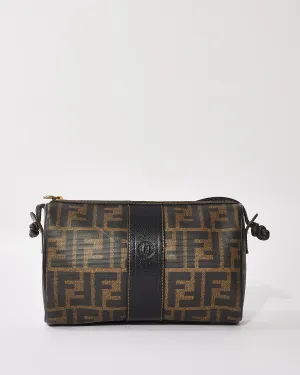 Fendi Vintage Zucca Coated Canvas Crossbody Bag