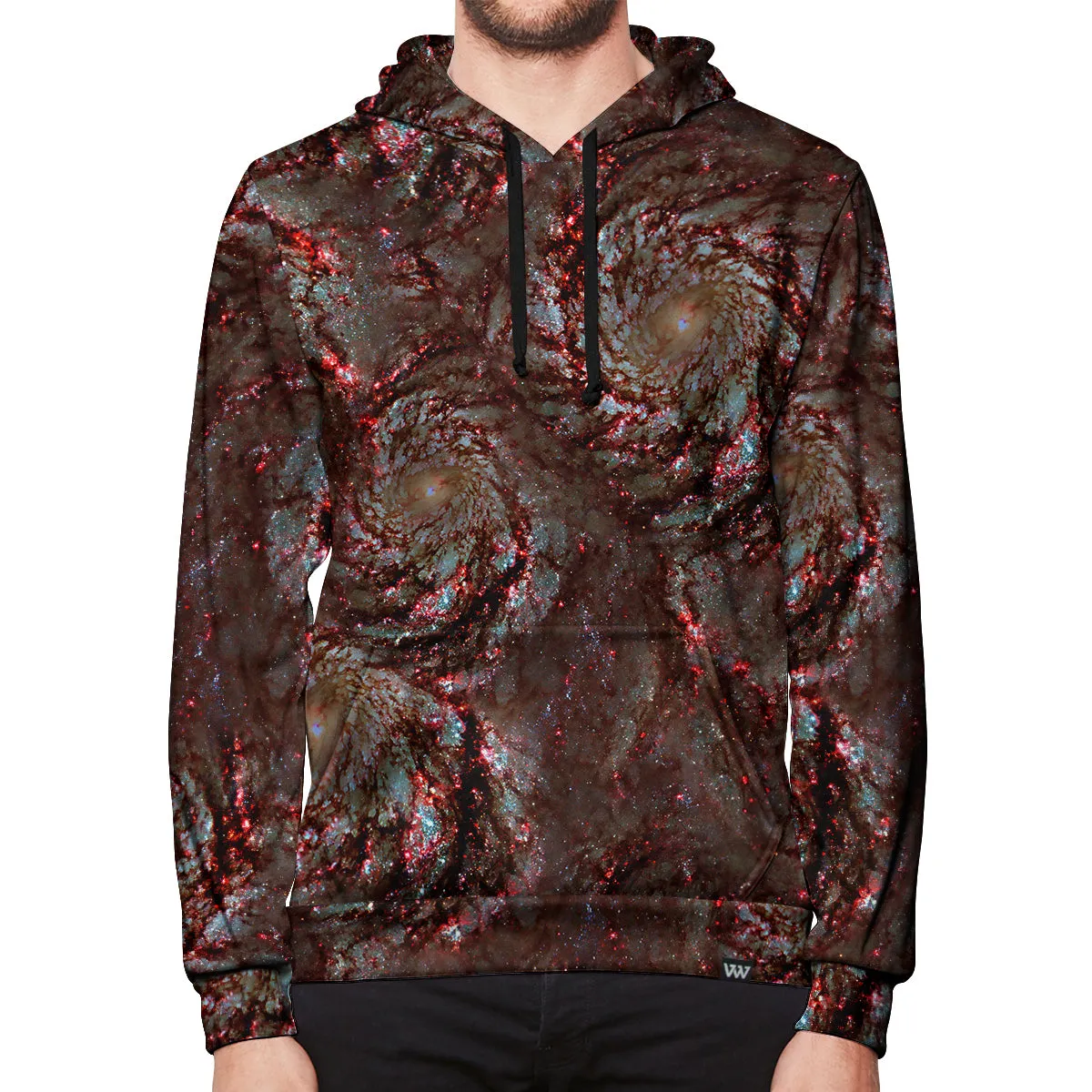 Fiery Hurricane Pullover Hoodie