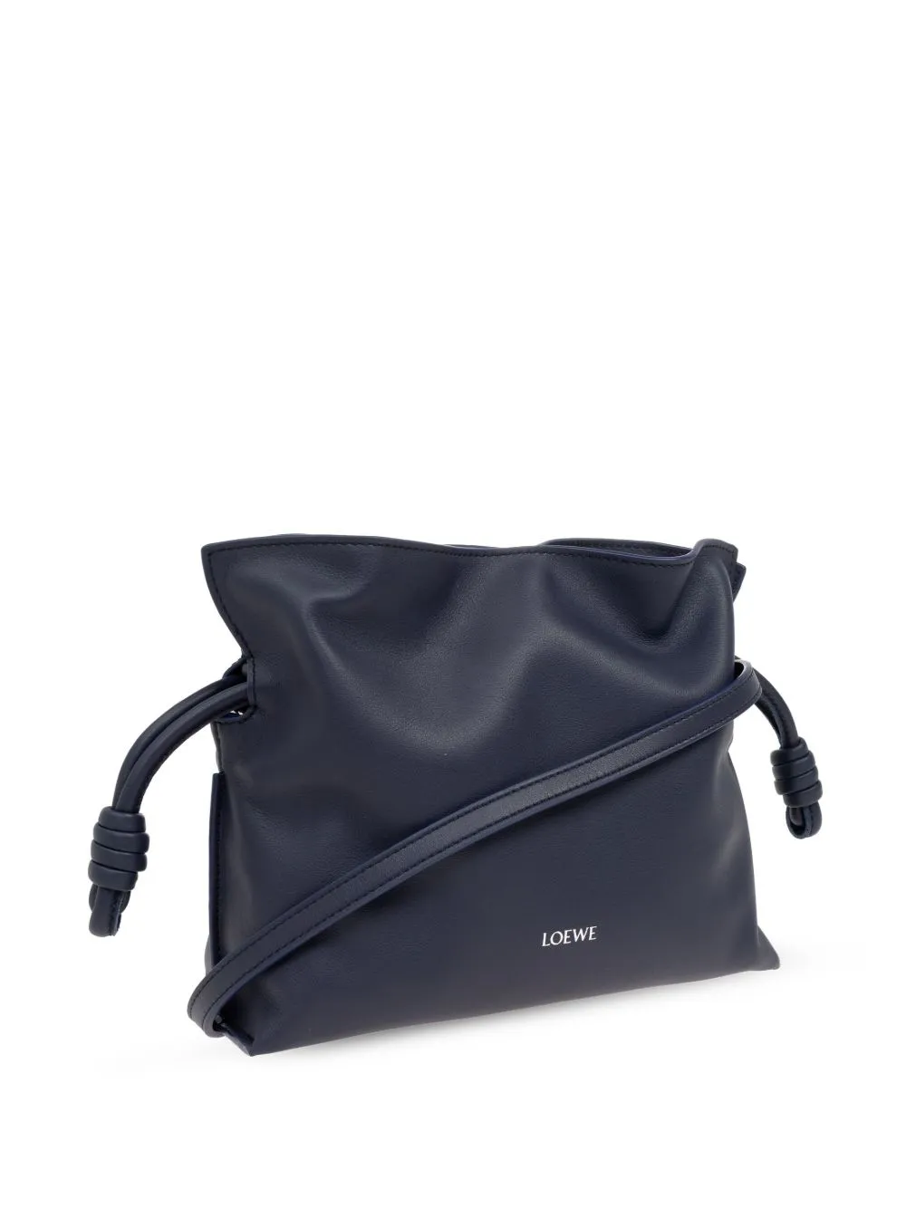 Flamenco mini leather clutch