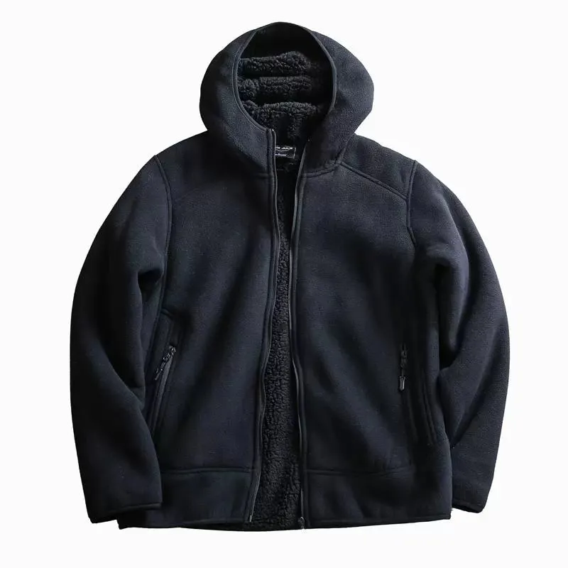 Fleece Hooded Windproof Sweatshirt