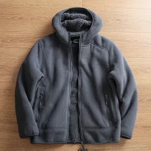 Fleece Hooded Windproof Sweatshirt