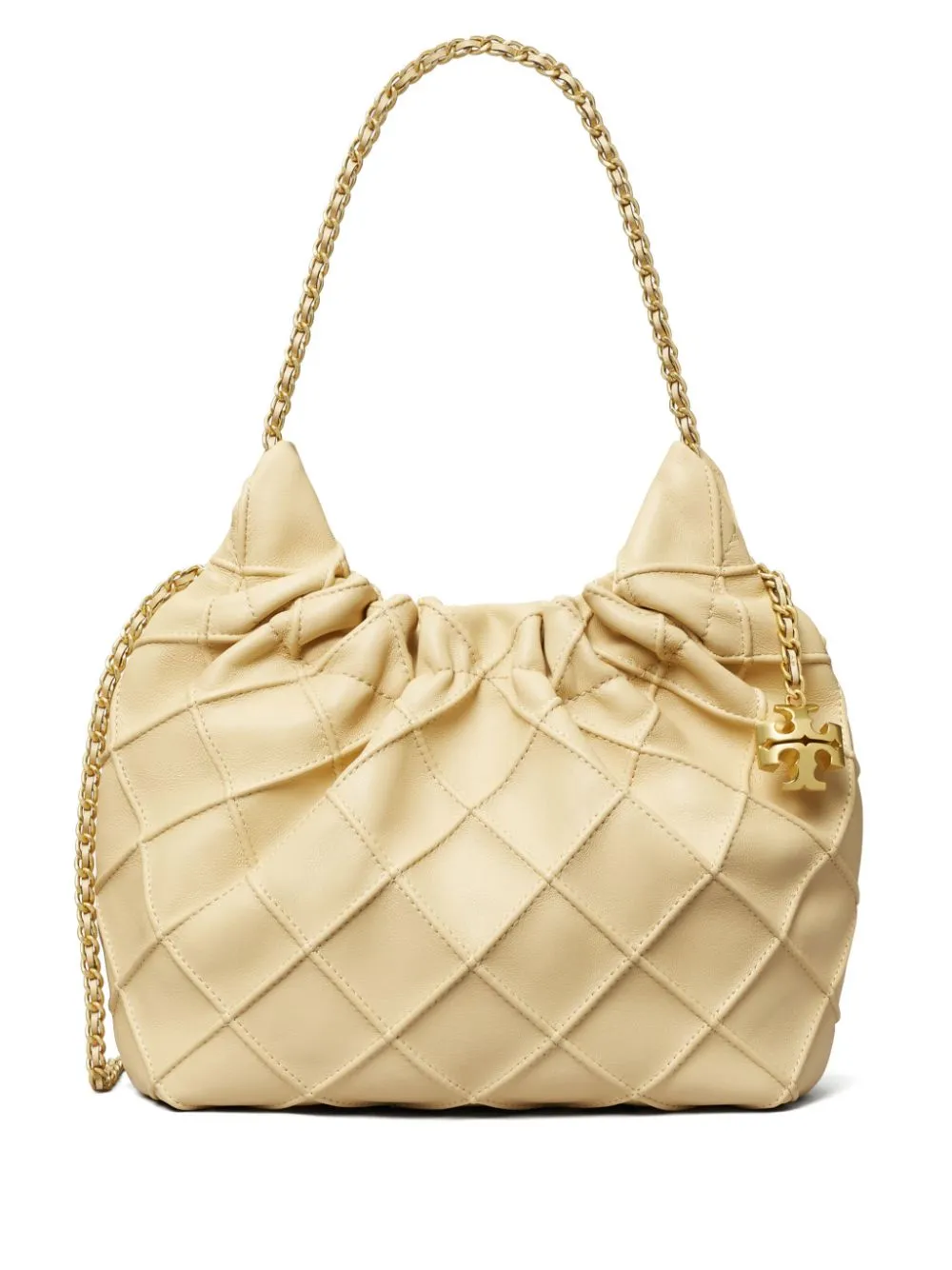 Fleming mini leather hobo bag