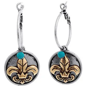 Fleur de Lis Earrings