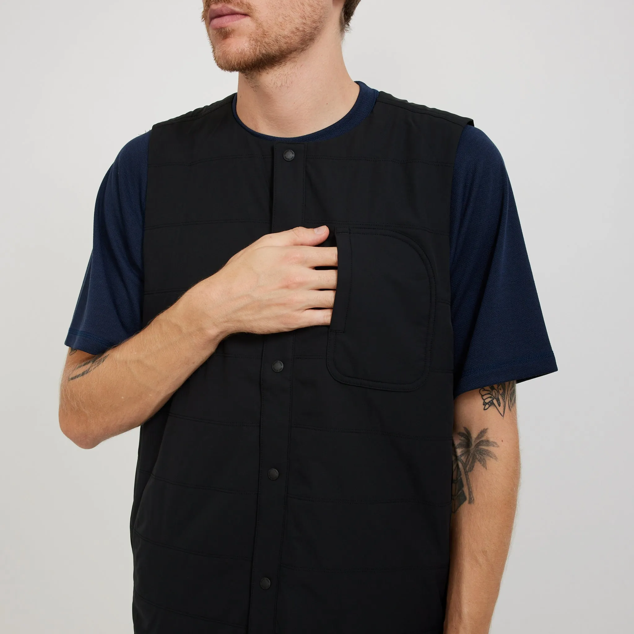 Flexible Insulated Vest Black