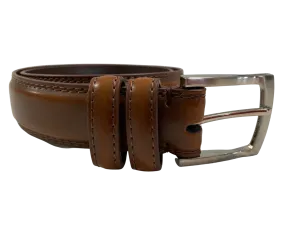 Frederico Leone Cognac Leather Belt   1135-8
