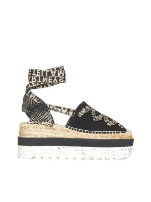 Gaia canvas platform espadrilles <BR/>