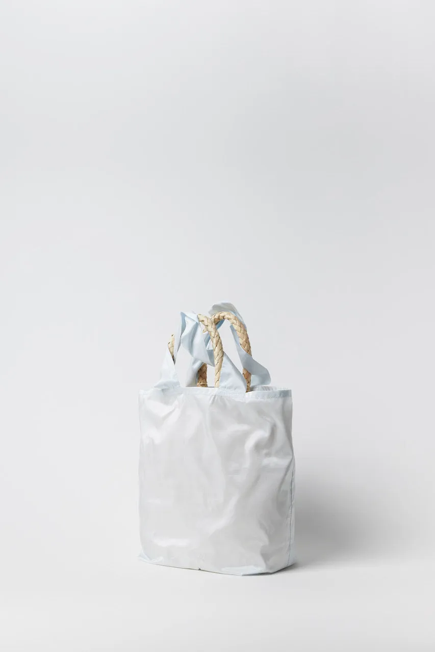 Garden Silk Basket Bag
