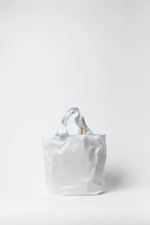 Garden Silk Basket Bag
