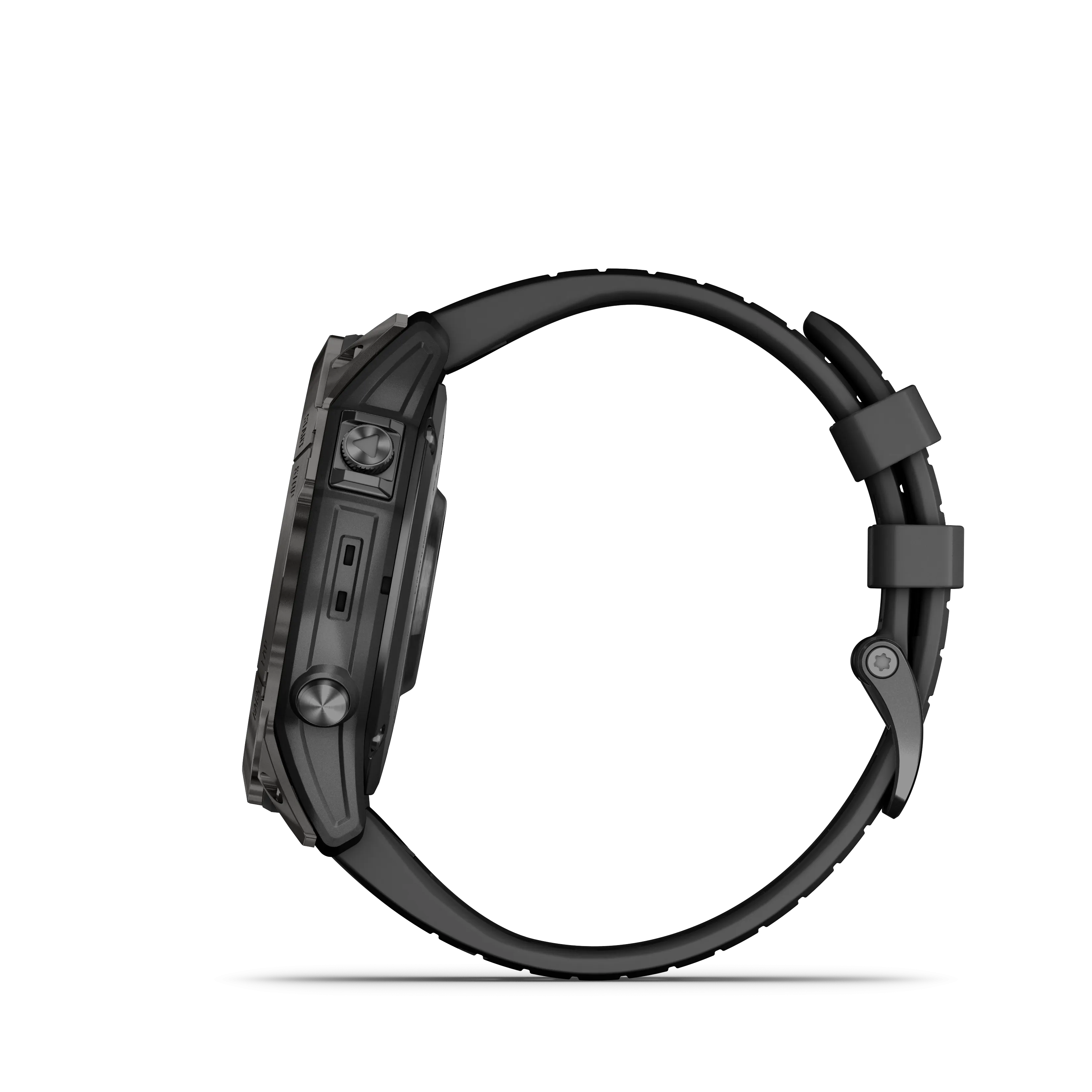 Garmin fēnix® 7X Pro – Sapphire Solar Edition Titanio DLC Gris Carbon Correa Negrafenix®