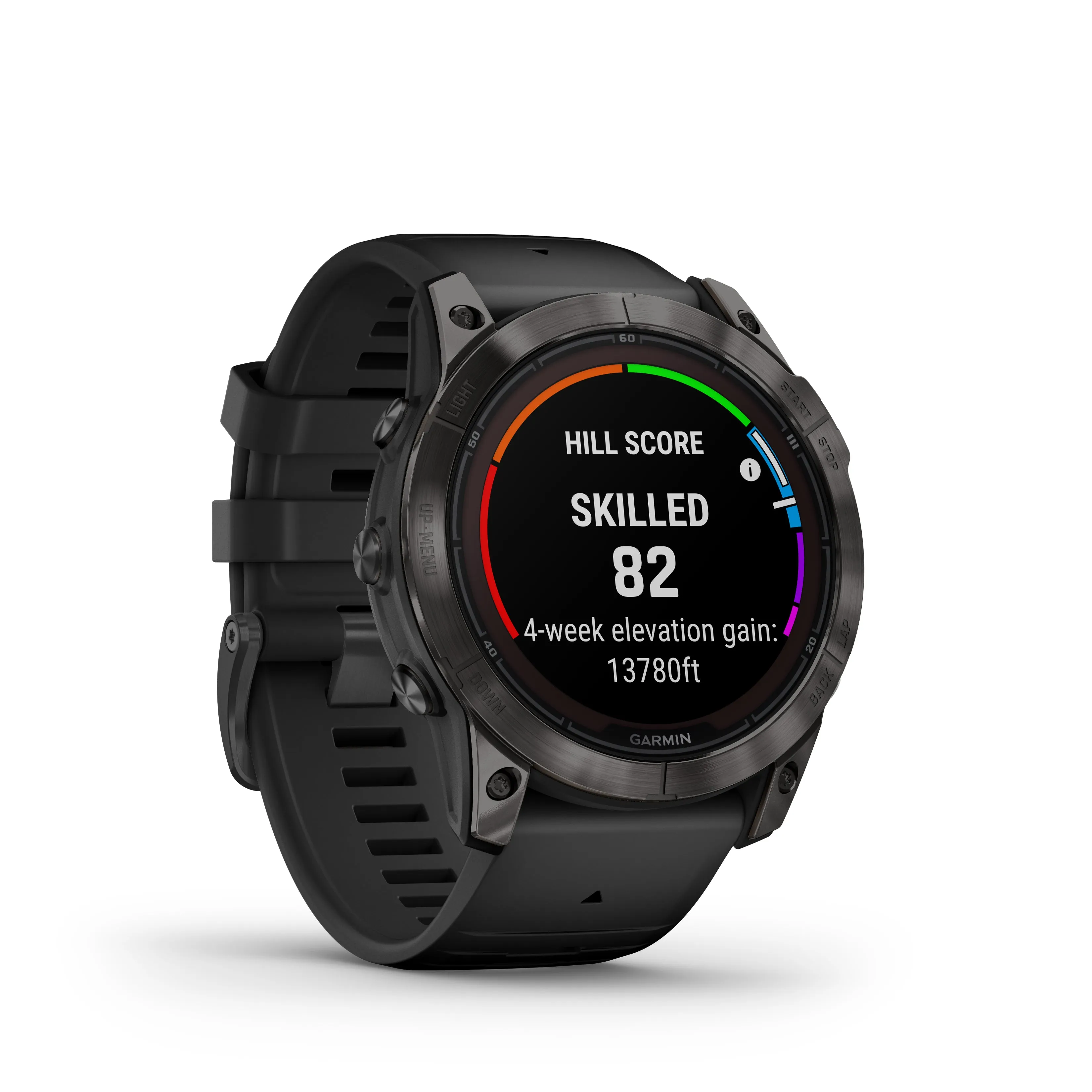 Garmin fēnix® 7X Pro – Sapphire Solar Edition Titanio DLC Gris Carbon Correa Negrafenix®