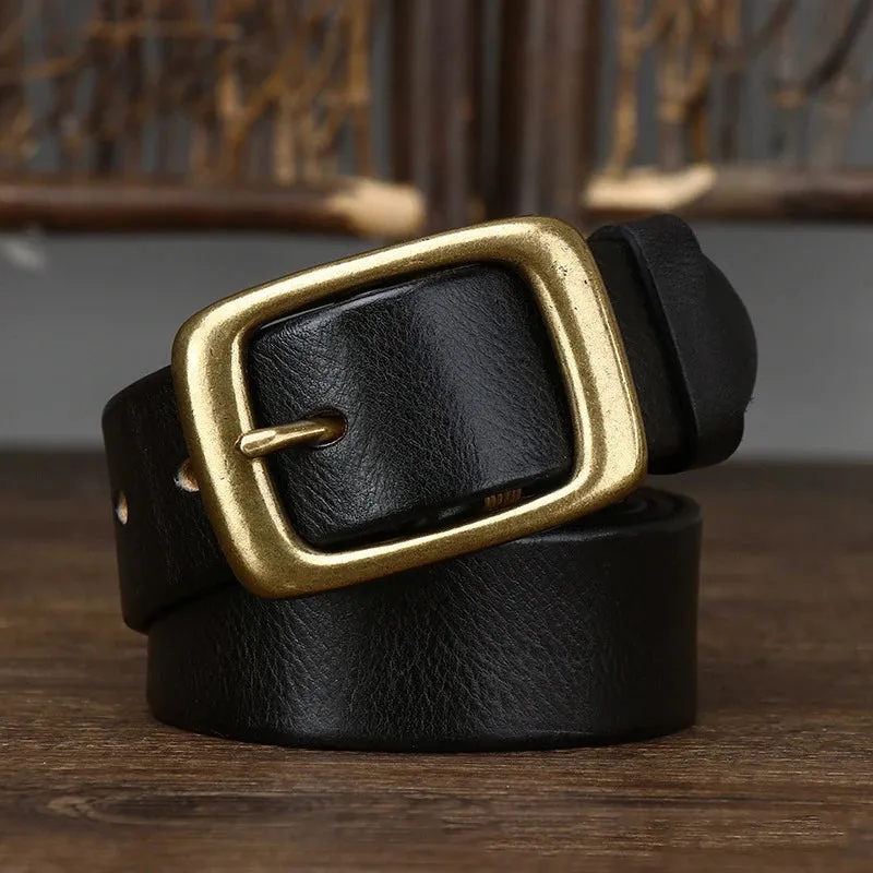 Genuine Cowhide Vintage Belt