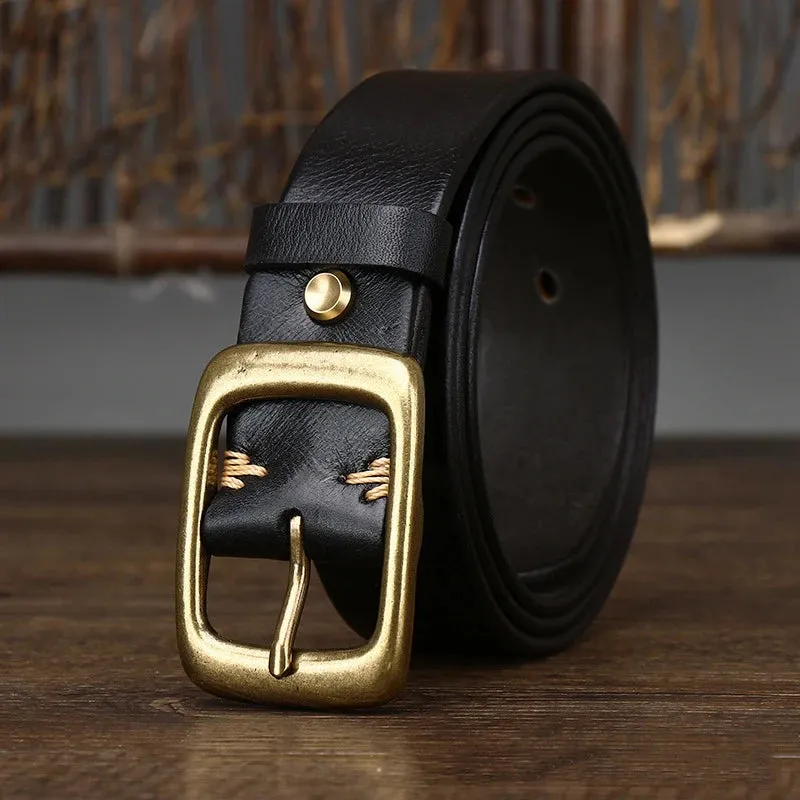 Genuine Cowhide Vintage Belt