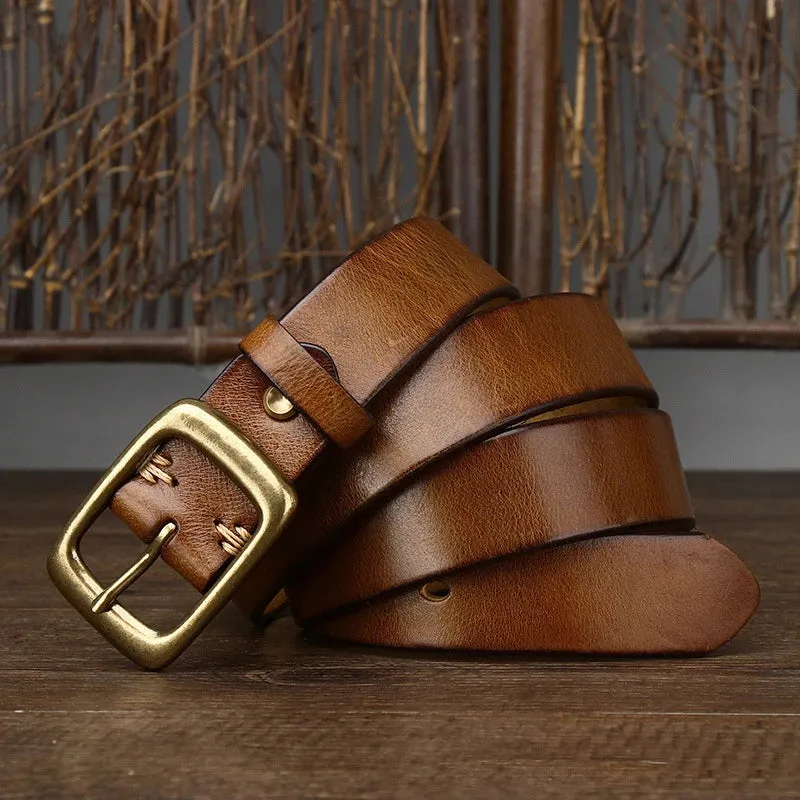 Genuine Cowhide Vintage Belt