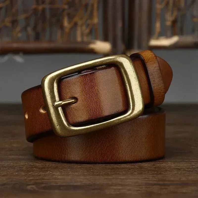 Genuine Cowhide Vintage Belt