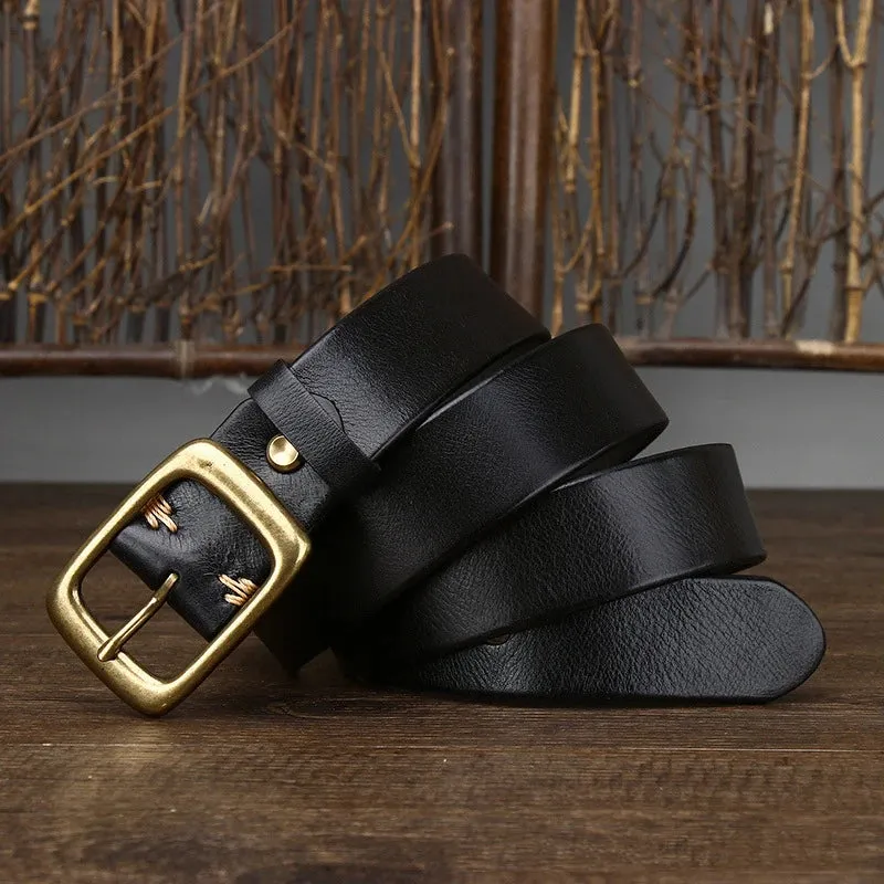 Genuine Cowhide Vintage Belt