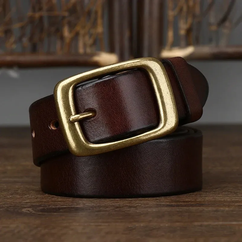 Genuine Cowhide Vintage Belt
