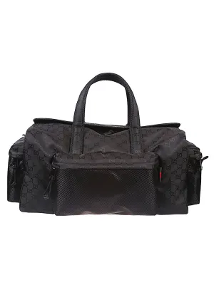 Gg nylon duffle bag