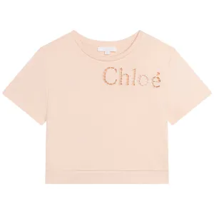 Girls Short Sleeved Sweatshirt