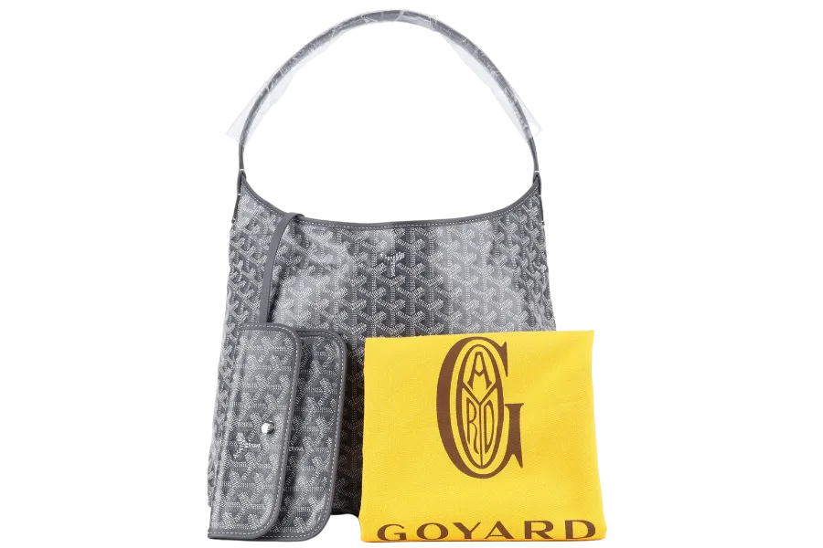 GOYARD BOHEME HOBO BAG GREY COLOR WITH DUST COVER