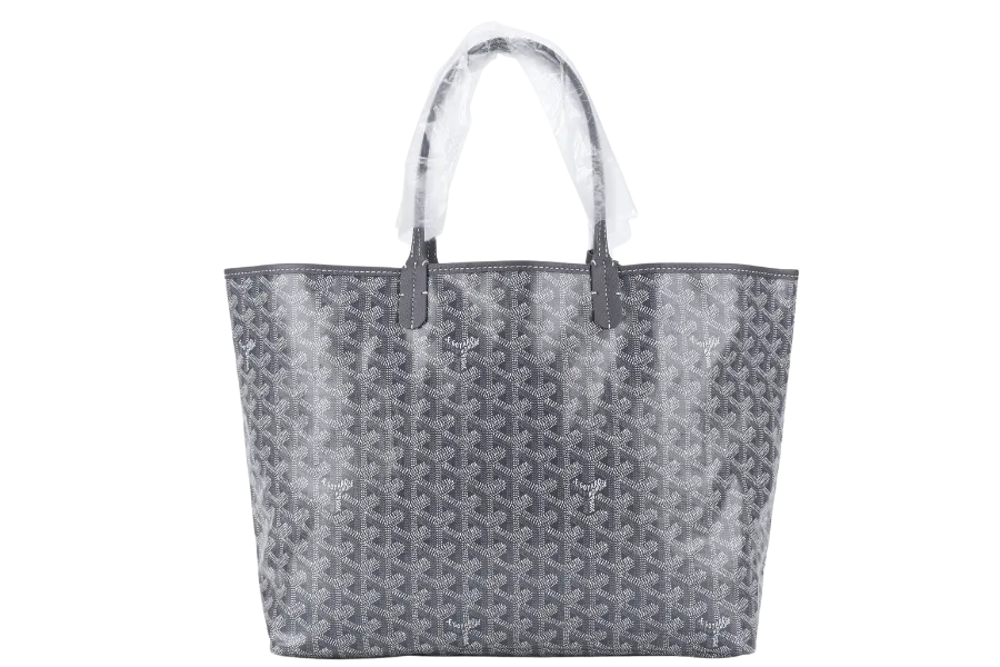 GOYARD SAINT LOUIS PM BAG GREY COLOR WITH DUST COVER