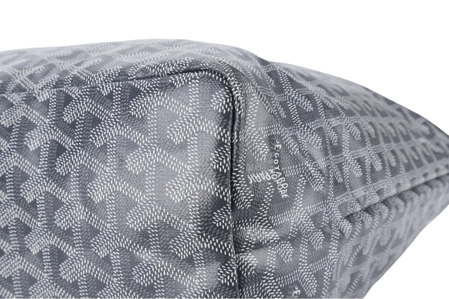 GOYARD SAINT LOUIS PM BAG GREY COLOR WITH DUST COVER