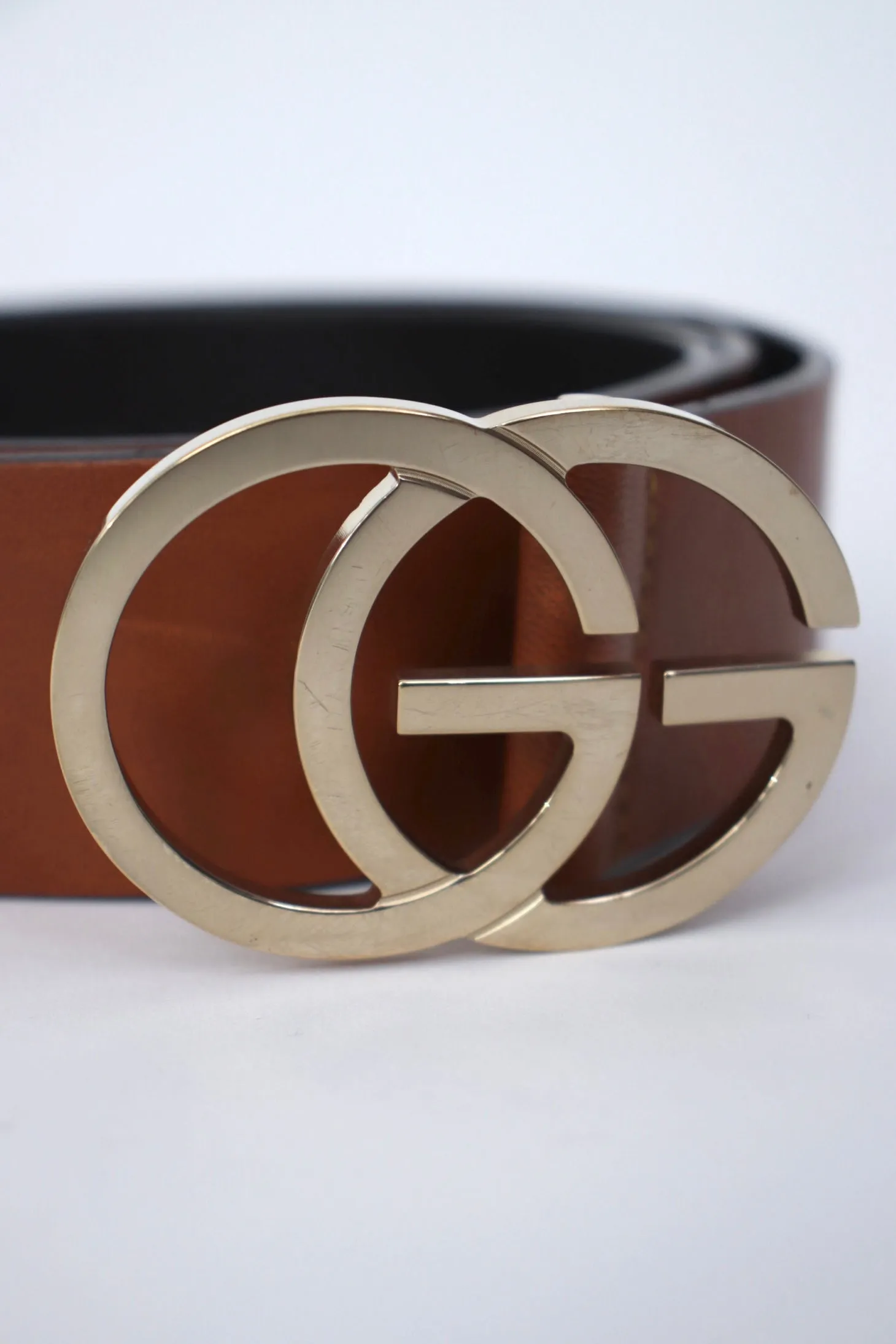 Gucci GG Marmont Leather Belt