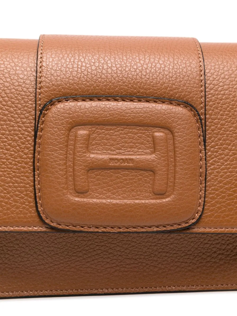 H-bag leather crossbody bag