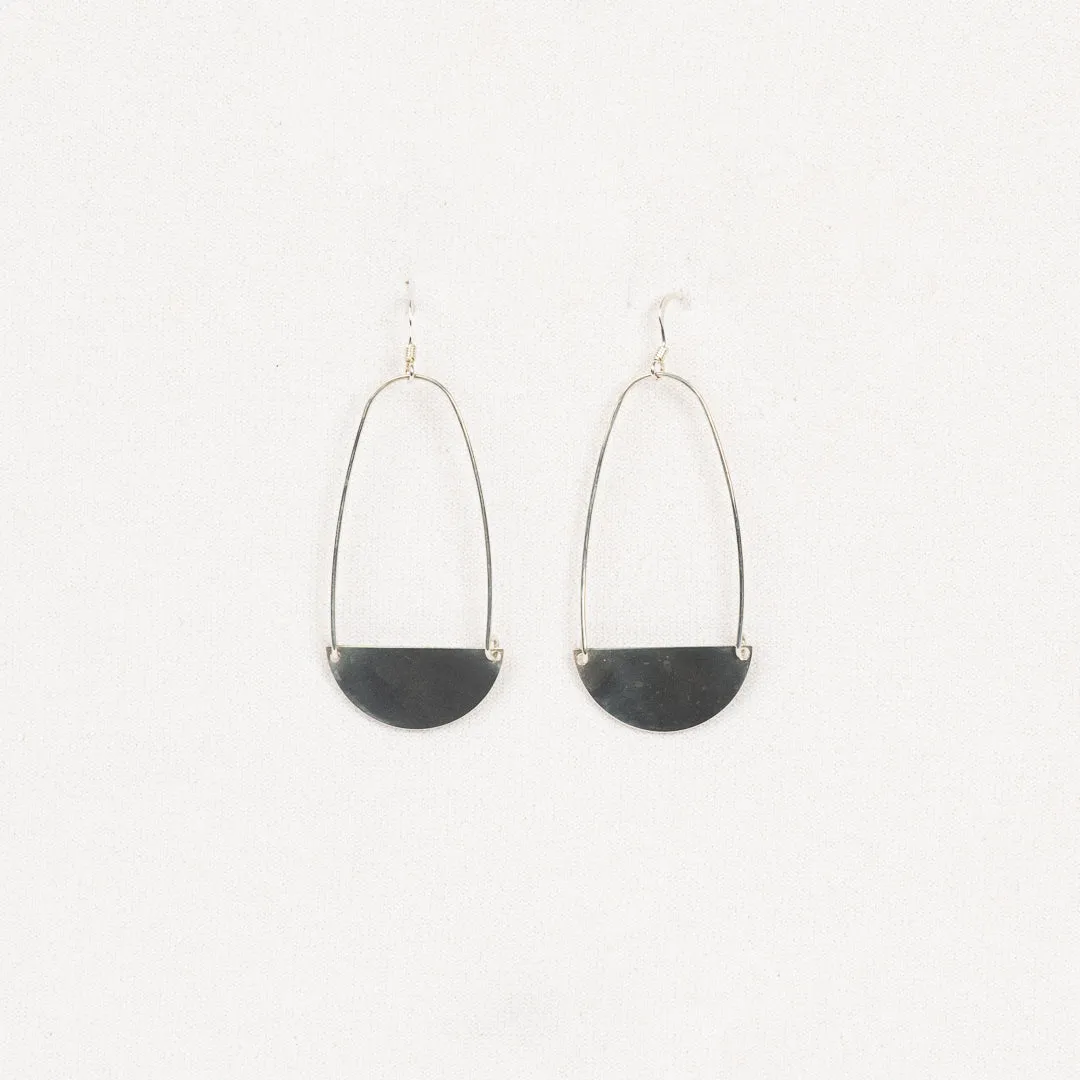 Half Moon Drop Earrings
