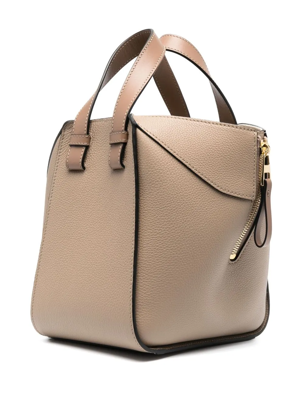 Hammock compact leater handbag