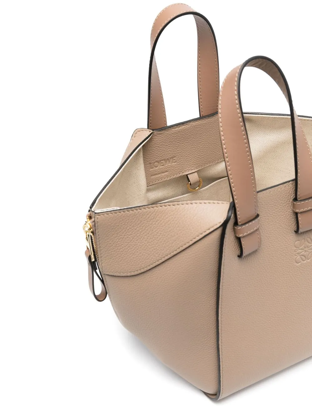 Hammock compact leater handbag