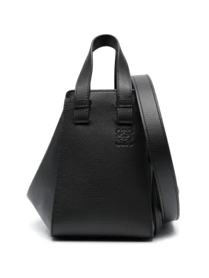 Hammock compact leather handbag