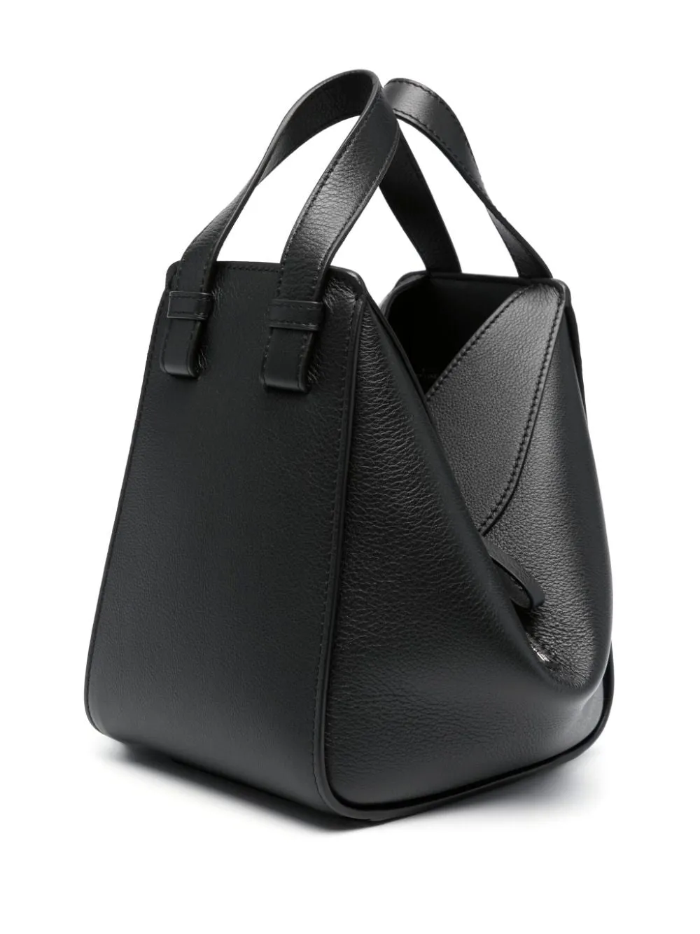 Hammock compact leather handbag