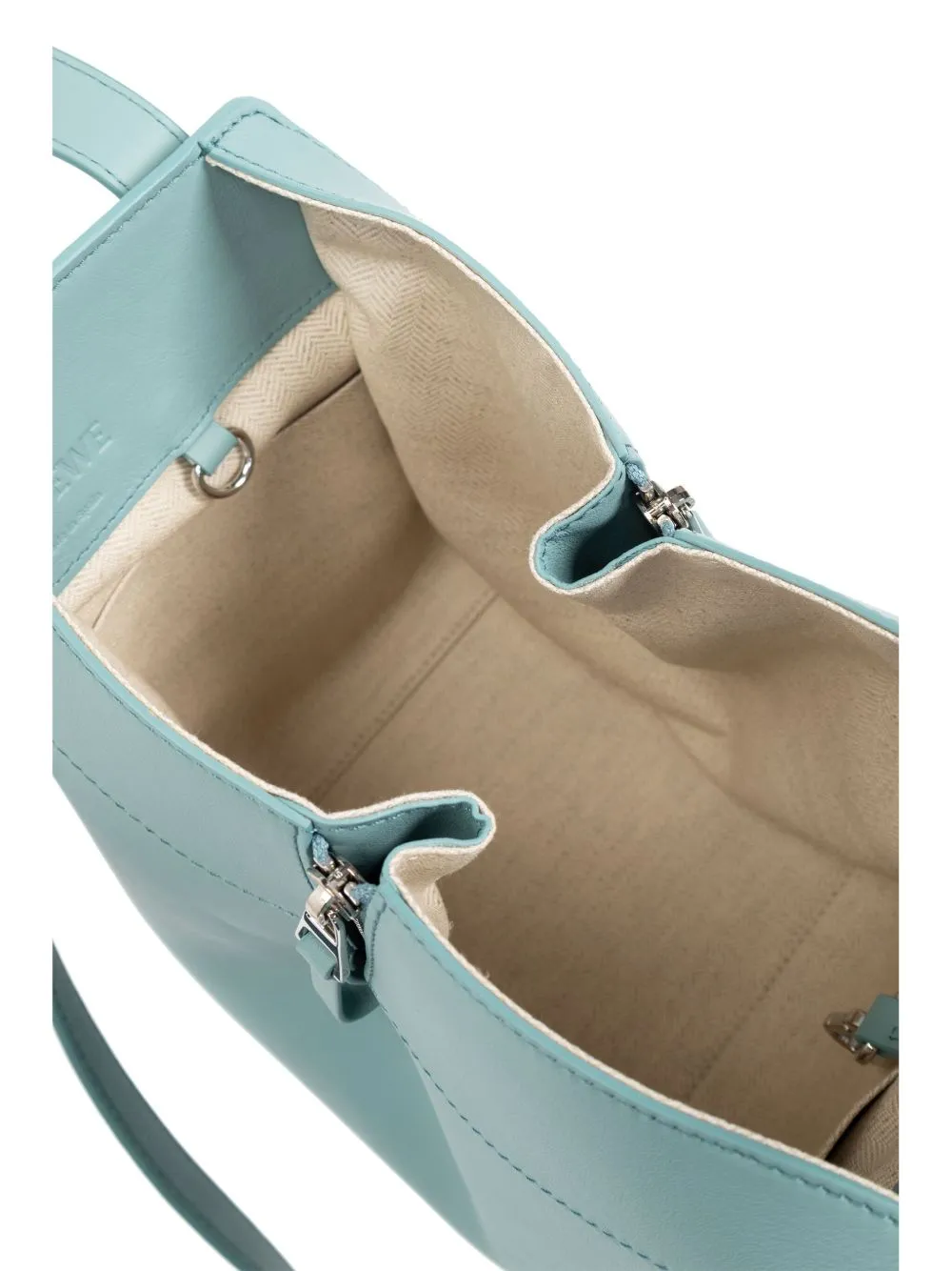 Hammock compact leather handbag