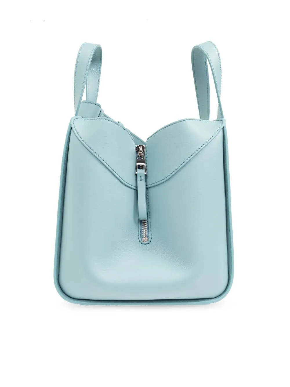 Hammock compact leather handbag