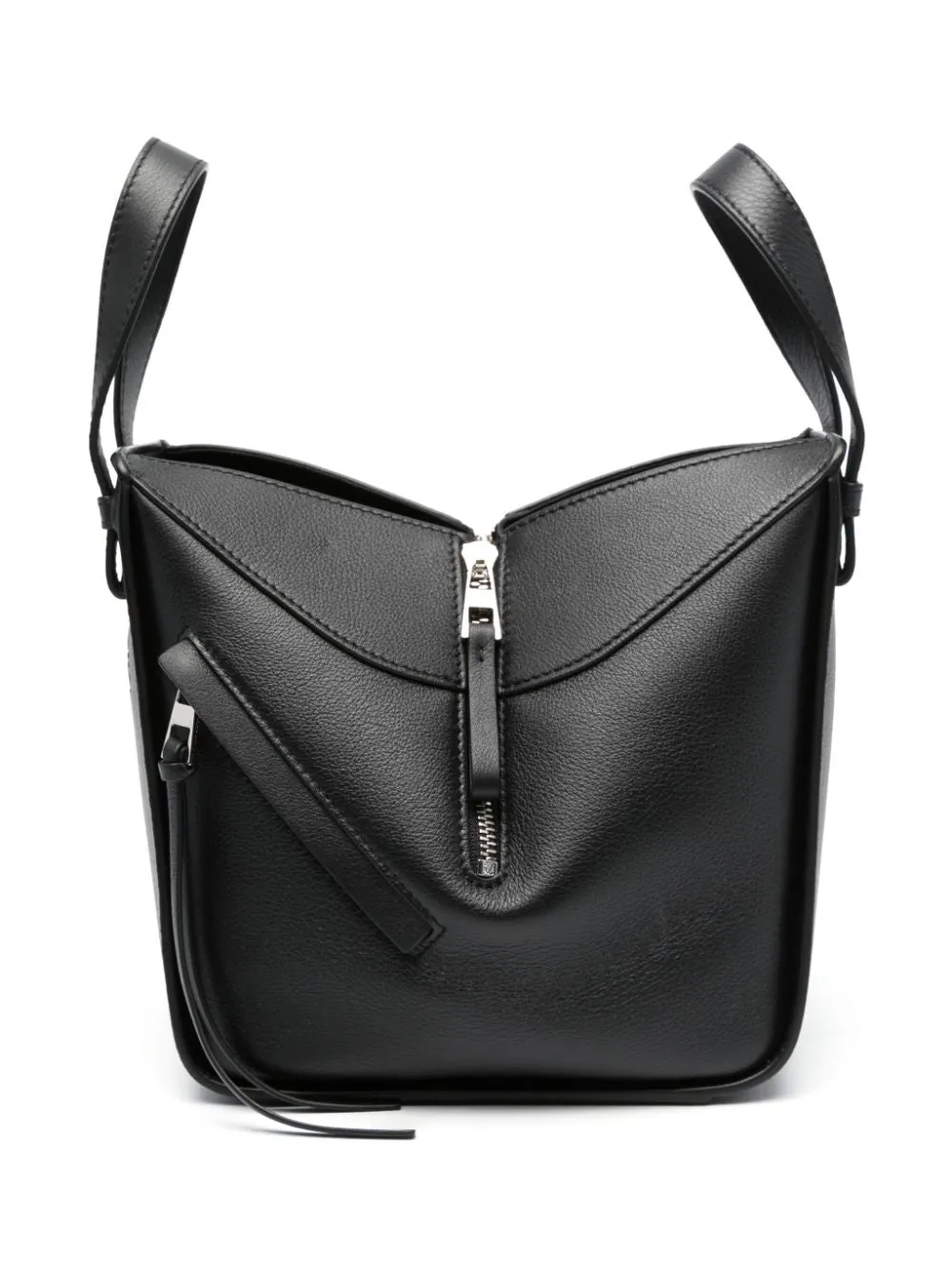 Hammock compact leather handbag