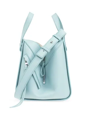 Hammock compact leather handbag