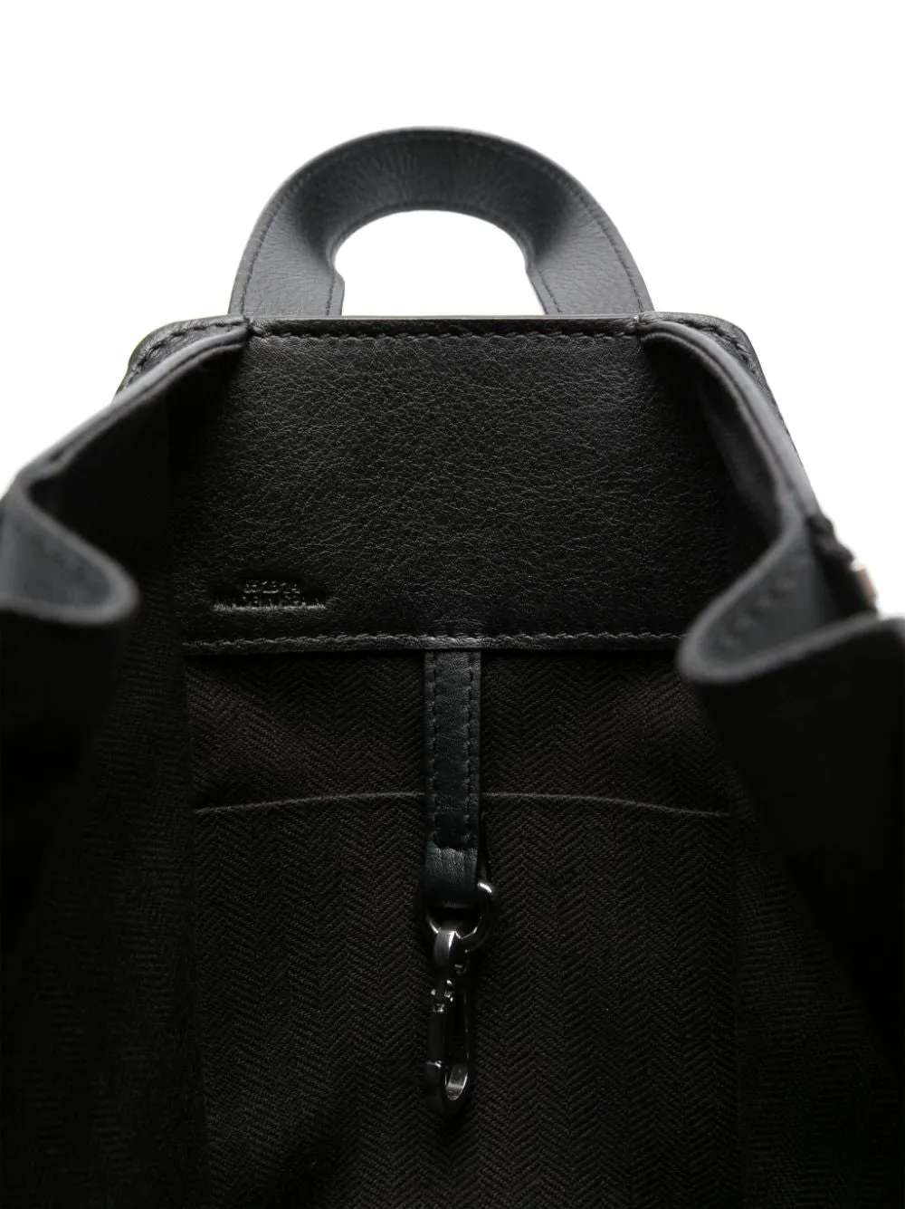 Hammock compact leather handbag