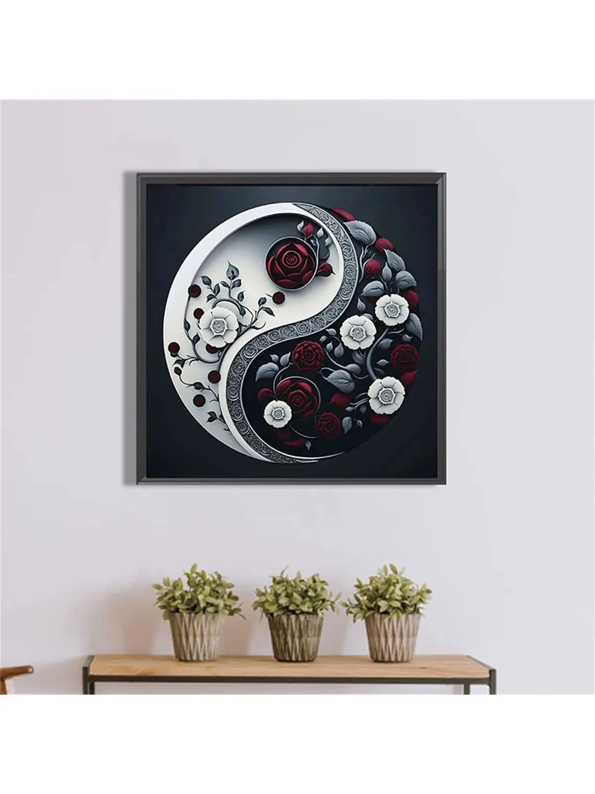 Handmade Custom Art 5d Full Drill Art as the Photo Shows 5D Diamond Painting Paint by Numbers DIY Gem Art Craft for Adult Kids 8x8 In approx