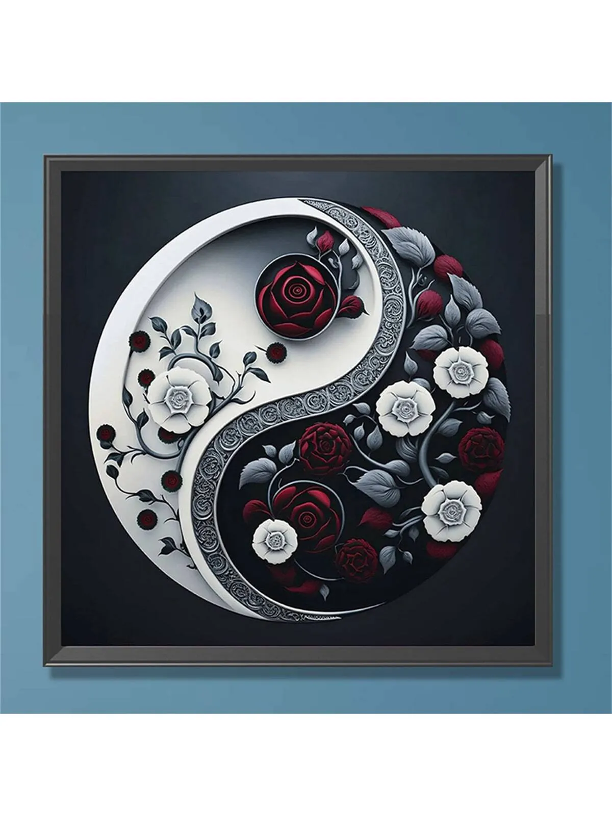 Handmade Custom Art 5d Full Drill Art as the Photo Shows 5D Diamond Painting Paint by Numbers DIY Gem Art Craft for Adult Kids 8x8 In approx